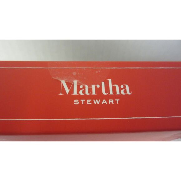 NEW IN BOX MARTHA STEWART HOME SET OF 7 SPACE GLASS  CHRISTMAS ORNAMENTS - Picture 3 of 4